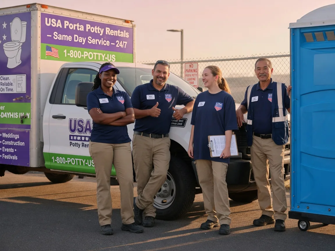 Porta Potty Rental company in Plainfield, OH