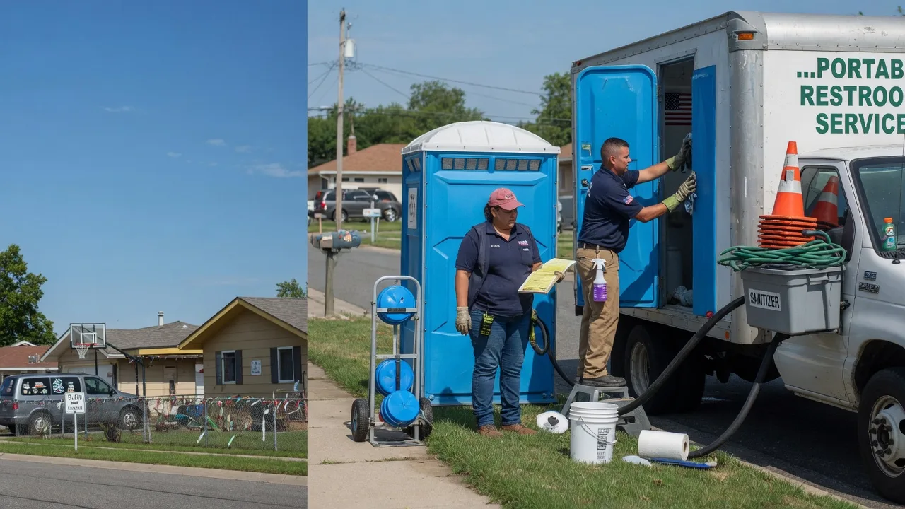 Portable Toilet Rental in Plainfield, OH near me
